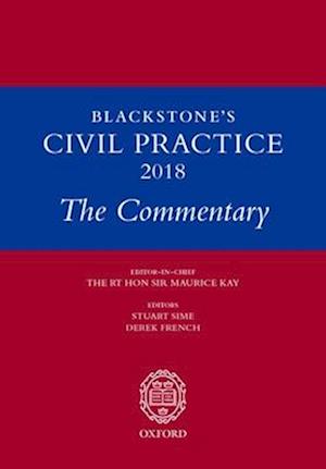 Blackstone's Civil Practice 2018: The Commentary