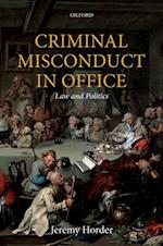 Criminal Misconduct in Office