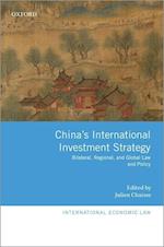 China's International Investment Strategy