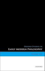 Oxford Studies in Early Modern Philosophy, Volume VIII