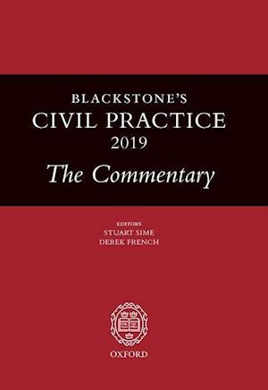 Blackstone's Civil Practice 2019: The Commentary