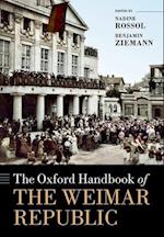 The Oxford Handbook of the Weimar Republic