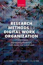 Research Methods for Digital Work and Organization