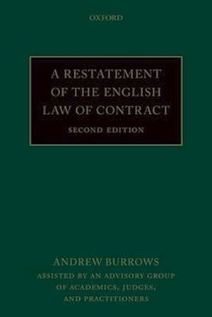 A Restatement of the English Law of Contract