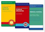 Oxford Handbook of Clinical Medicine, Oxford Handbook of Clinical Specialties, and Oxford Handbook for Medical School Pack