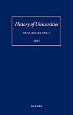 History of Universities: Volume XXXVI / 1