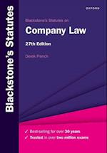 Blackstone's Statutes on Company Law