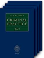 Blackstone's Criminal Practice 2024 (Main Work with All Supplements)