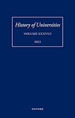 History of Universities: Volume XXXVI / 2