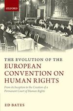 The Evolution of the European Convention on Human Rights