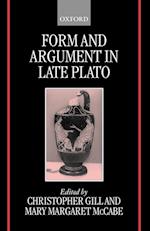 Form and Argument in Late Plato