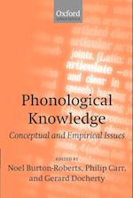Phonological Knowledge