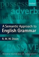 A Semantic Approach to English Grammar