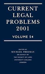 Current Legal Problems 2001