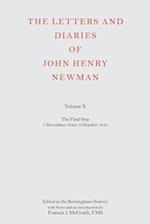 The Letters and Diaries of John Henry Newman Volume X