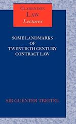 Some Landmarks of Twentieth Century Contract Law