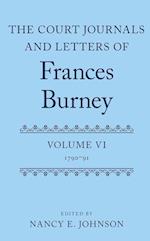 The Court Journals and Letters of Frances Burney