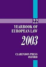 Yearbook of European Law