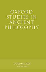 Oxford Studies in Ancient Philosophy volume XXV