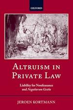 Altruism in Private Law