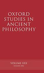 Oxford Studies in Ancient Philosophy XXX