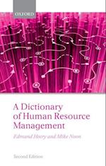 A Dictionary of Human Resource Management