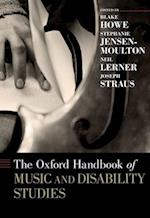 The Oxford Handbook of Music and Disability Studies