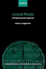 Lexical Plurals