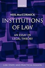 Institutions of Law