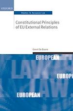 Constitutional Principles of EU External Relations