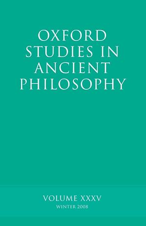 Oxford Studies in Ancient Philosophy XXXV