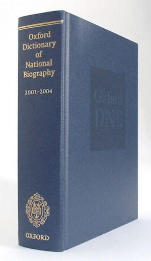 Oxford Dictionary of National Biography 2001-2004