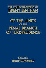 Of the Limits of the Penal Branch of Jurisprudence