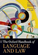 The Oxford Handbook of Language and Law