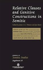 Relative Clauses and Genitive Construction in Semitic