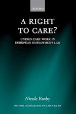 A Right to Care?