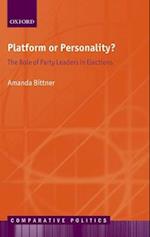 Platform or Personality?