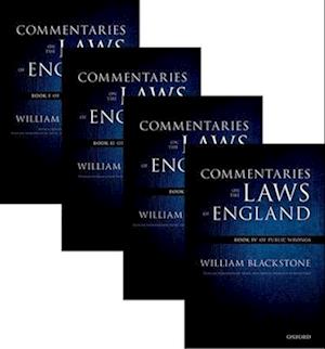 The Oxford Edition of Blackstone's: Commentaries on the Laws of England