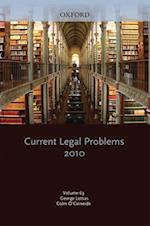 Current Legal Problems 2010