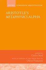 Aristotle's Metaphysics Alpha