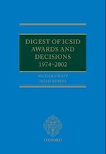 Digest of ICSID Awards and Decisions: 1974-2002