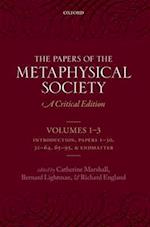 The Papers of the Metaphysical Society, 1869-1880
