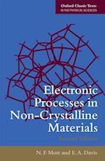 Electronic Processes in Non-Crystalline Materials