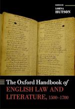 The Oxford Handbook of English Law and Literature, 1500-1700