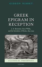 Greek Epigram in Reception