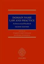 Domain Name Law and Practice