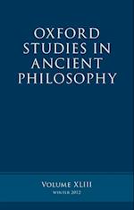 Oxford Studies in Ancient Philosophy, Volume 43