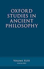 Oxford Studies in Ancient Philosophy, Volume 43