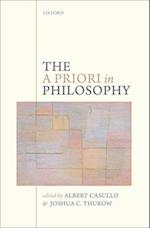 The A Priori in Philosophy