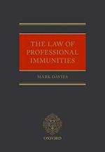The Law of Professional Immunities